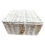 Raffia Brown Box
