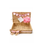 Jute Metal Box