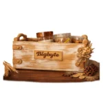 Wooden Basket white