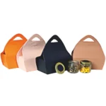 2 Jar Leather Bag