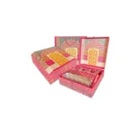 DES - 3 Jars with 15 Cavity Acrylic Hamper Box