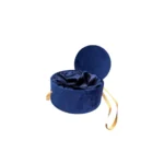 Round Suede Box - Image 2