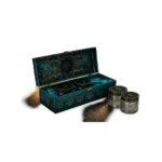 Luxury Decorative Wedding Hamper Box with Honey & Dry Fruit Jars – Royal Festive Gift Set