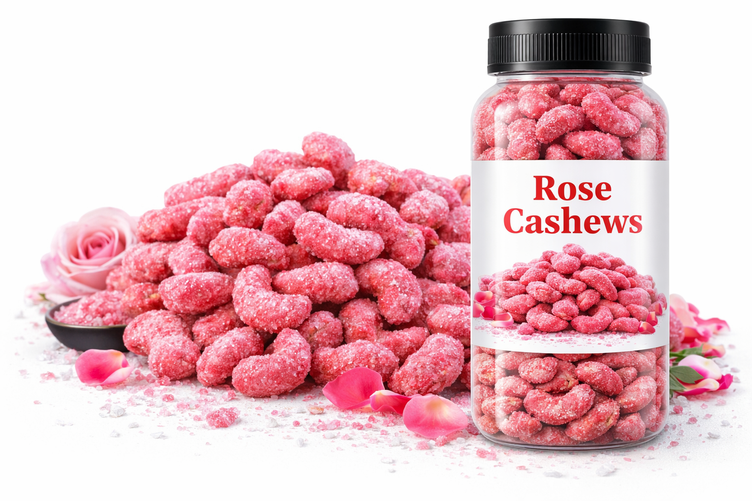 Rose Petals -flavored Cashew Nut Rose Cashew - Image 1