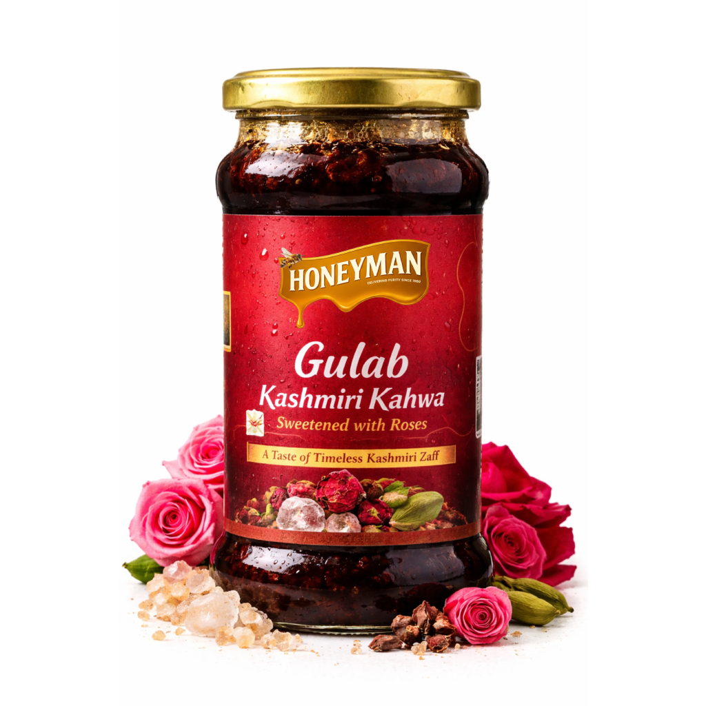 gkk Gulab Kahwa Tea Sweetened with Honey - Image 1