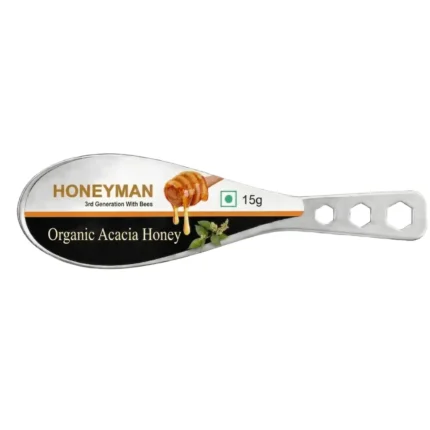 Honeyman Organic Acacia Honey Spoons (Pack of 10)